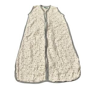 Molis & Co Muslin Baby Sleepsack Sleep Blanket XL Extra Large Gray & White (4)